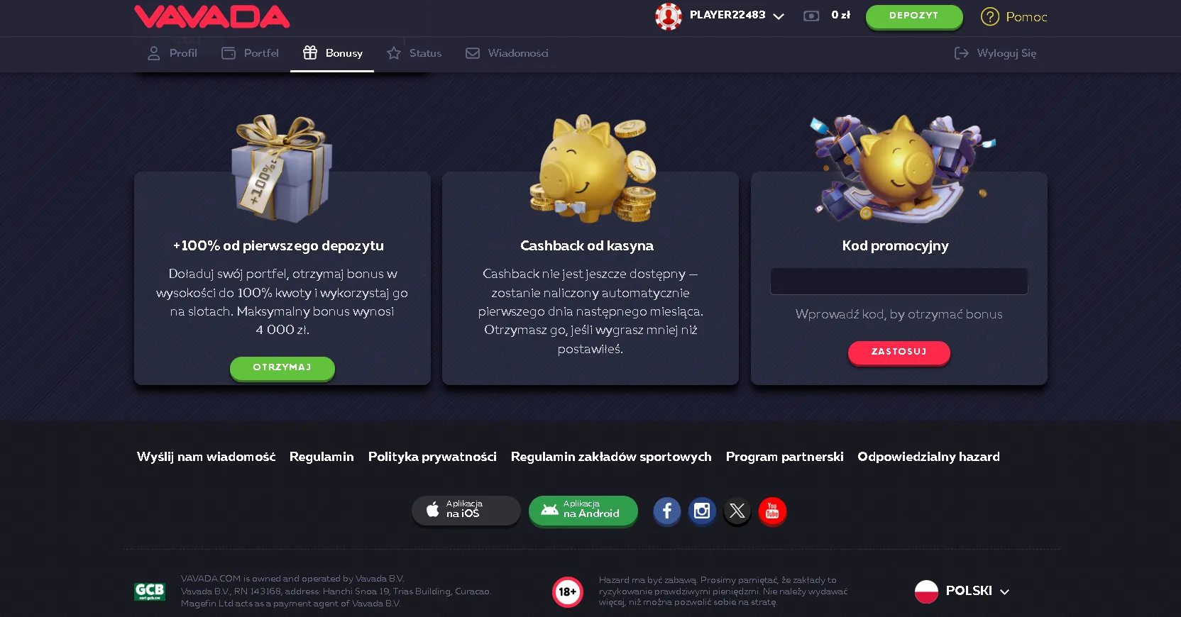 Co to jest Vavada Kod Promocyjny i dlaczego warto go używać? Co to jest Vavada Kod Promocyjny?