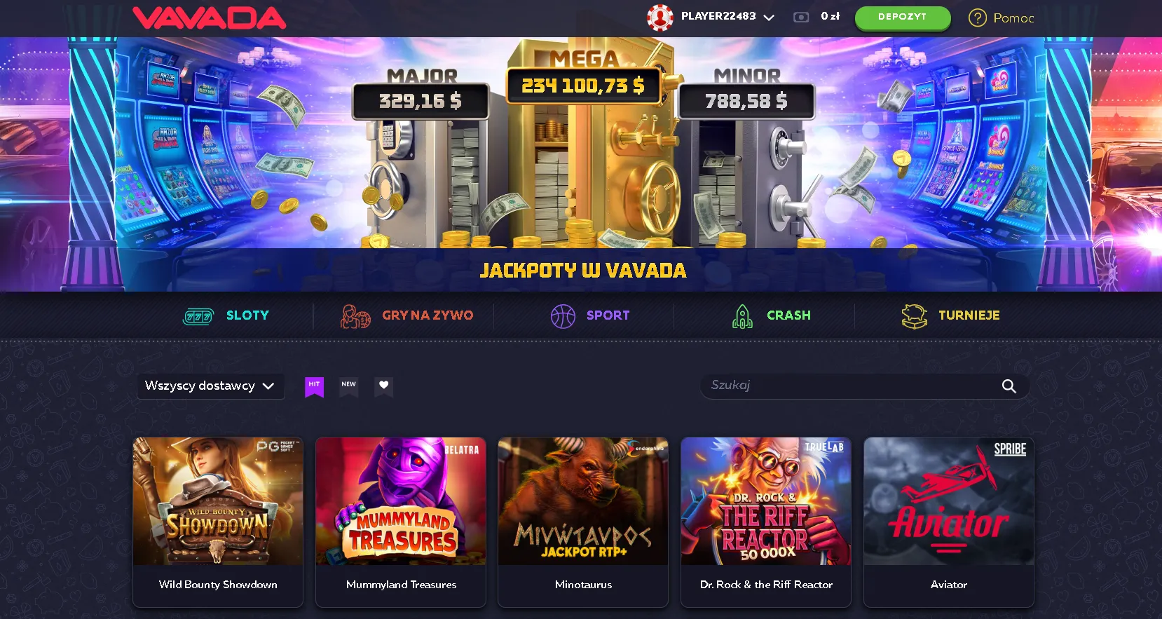 Odkryj gry online w kasynie Vavada - graj w najpopularniejsze sloty i stoły Odkryj gry online w kasynie Vavada